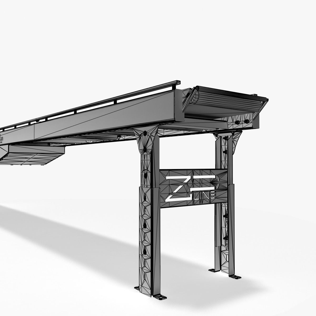 Conveyor - Zipline BSBAC 3D model_15