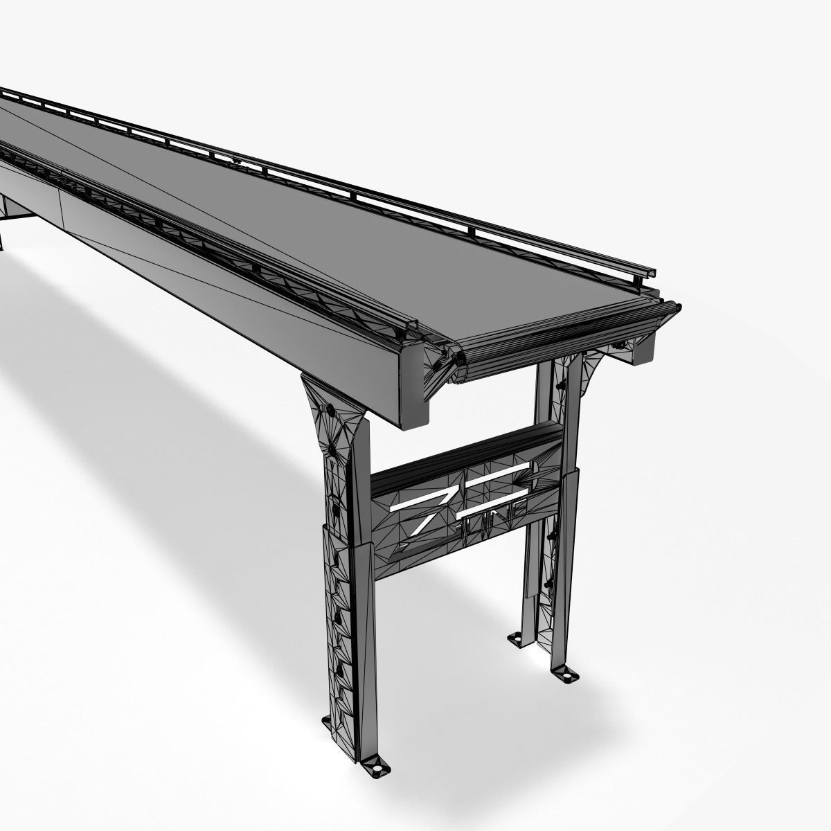 Conveyor - Zipline BSBAC 3D model_11