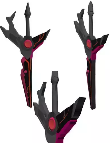 Tohka Sword Red and Black 