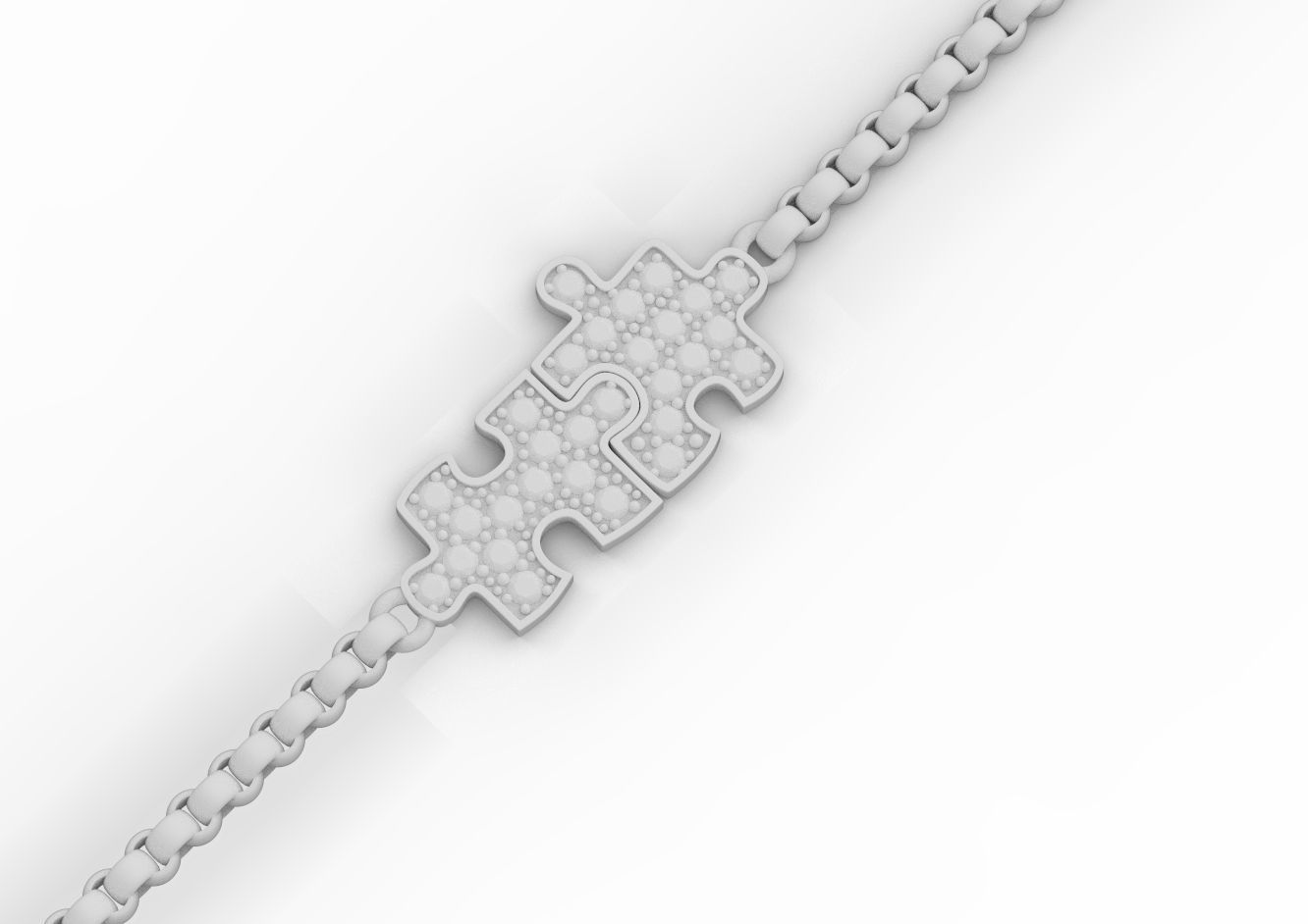 100311 BR Puzzle pendant-necklace 3D print model_4