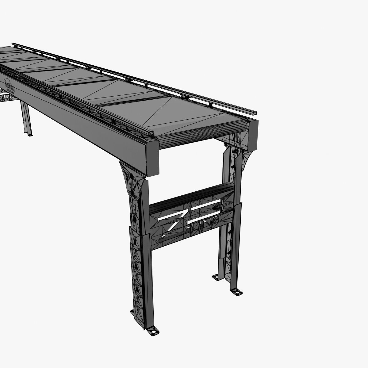 Conveyor - Zipline BZPDC 3D model_10
