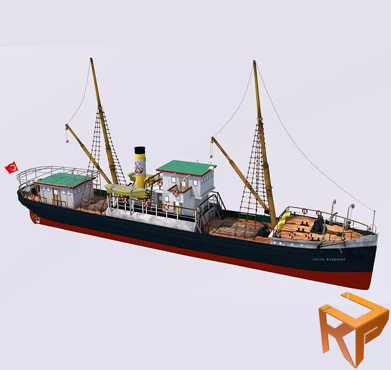 Bandirma vapuru 3D model
