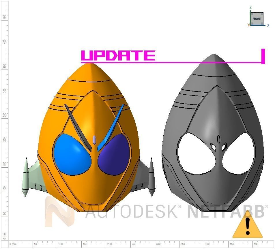 Kamen Rider Fourze 3D print model_6
