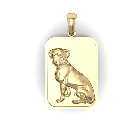  exclusive pendant dog 3D print model