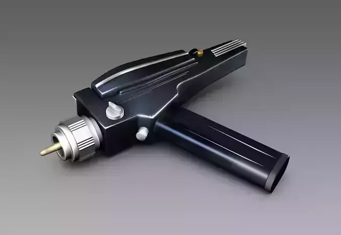 Phaser gun 3D model