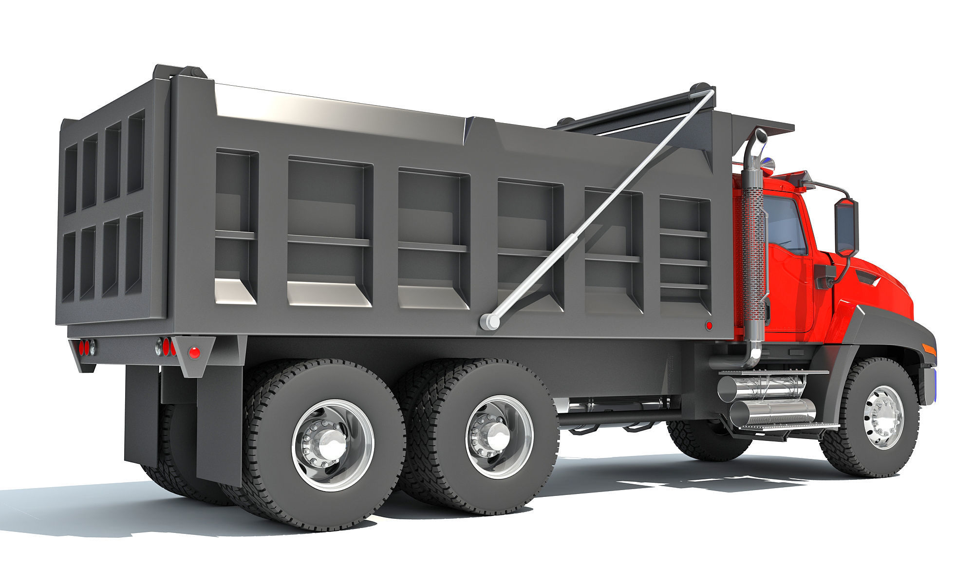 Tipper Dumper Truck 3D model_6