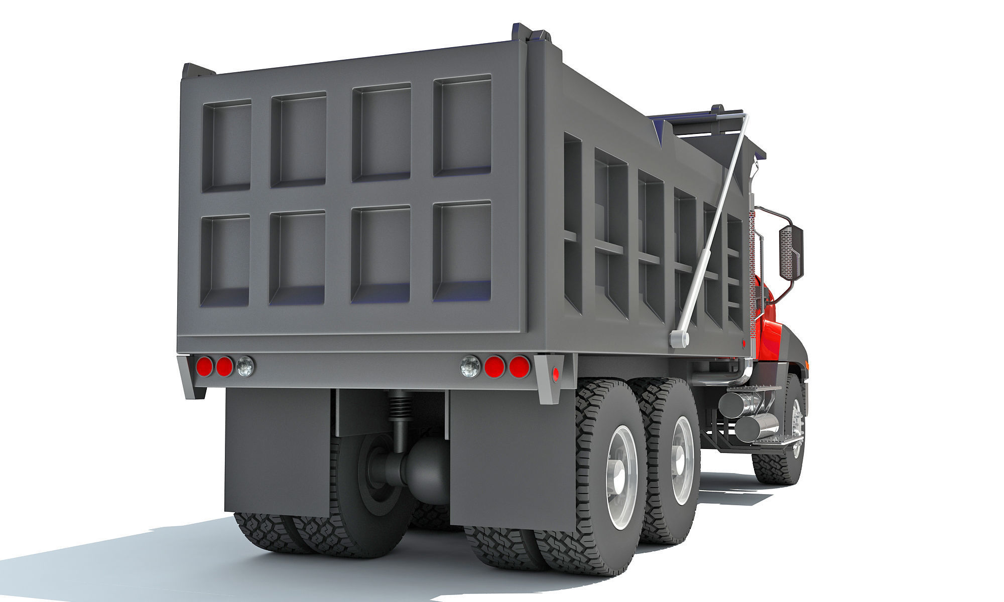 Tipper Dumper Truck 3D model_5