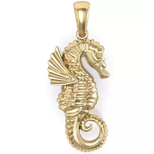 seahorse pendant