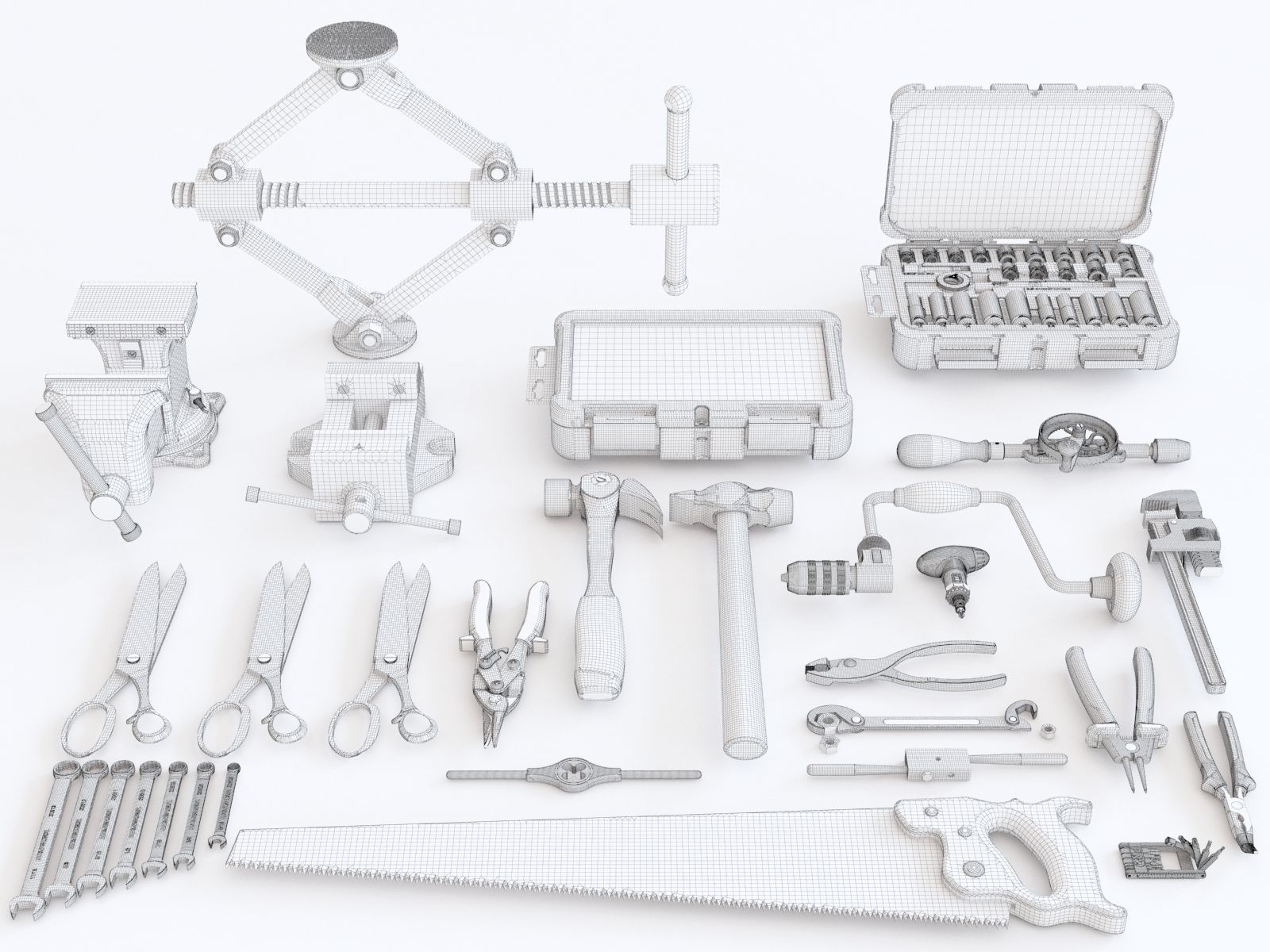 Tools vol 02 3D model_1