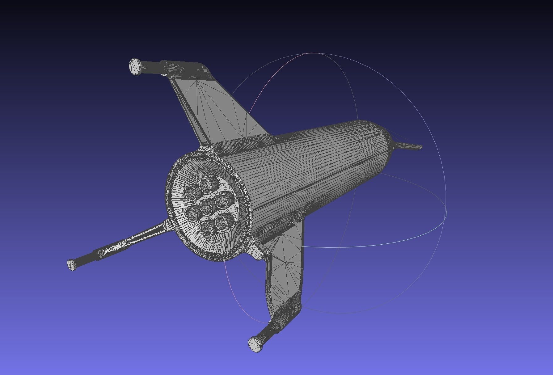 Starship BFR 2018 - Space-X Mars Rocket Latest Version Model 3D print model_34