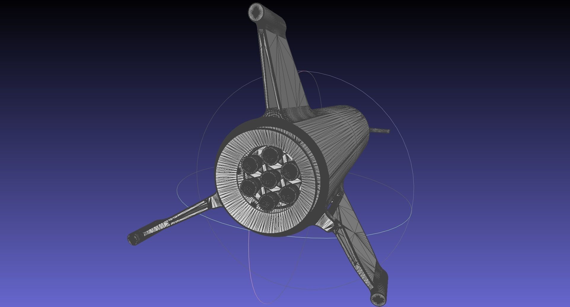 Starship BFR 2018 - Space-X Mars Rocket Latest Version Model 3D print model_35