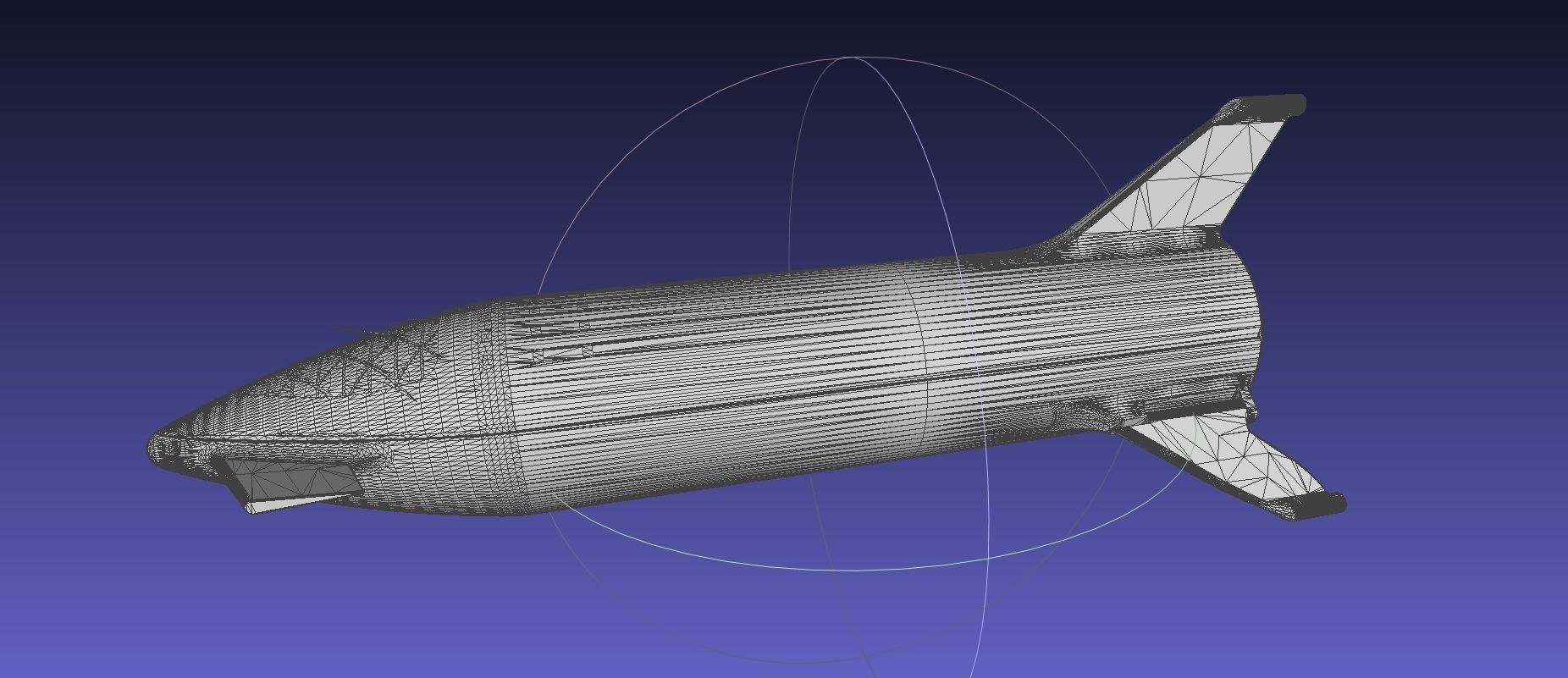 Starship BFR 2018 - Space-X Mars Rocket Latest Version Model 3D print model_112
