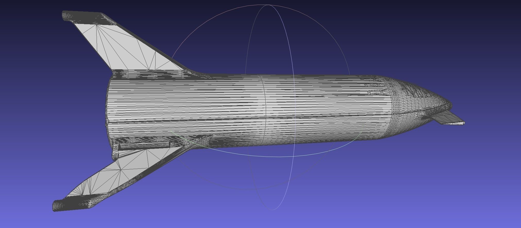 Starship BFR 2018 - Space-X Mars Rocket Latest Version Model 3D print model_97