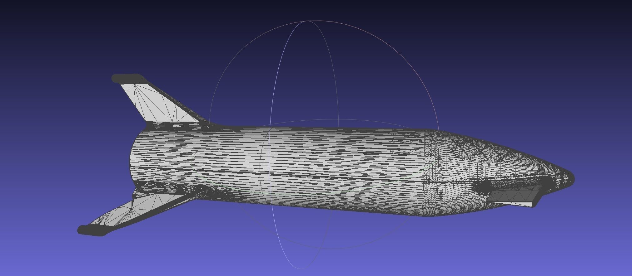 Starship BFR 2018 - Space-X Mars Rocket Latest Version Model 3D print model_99