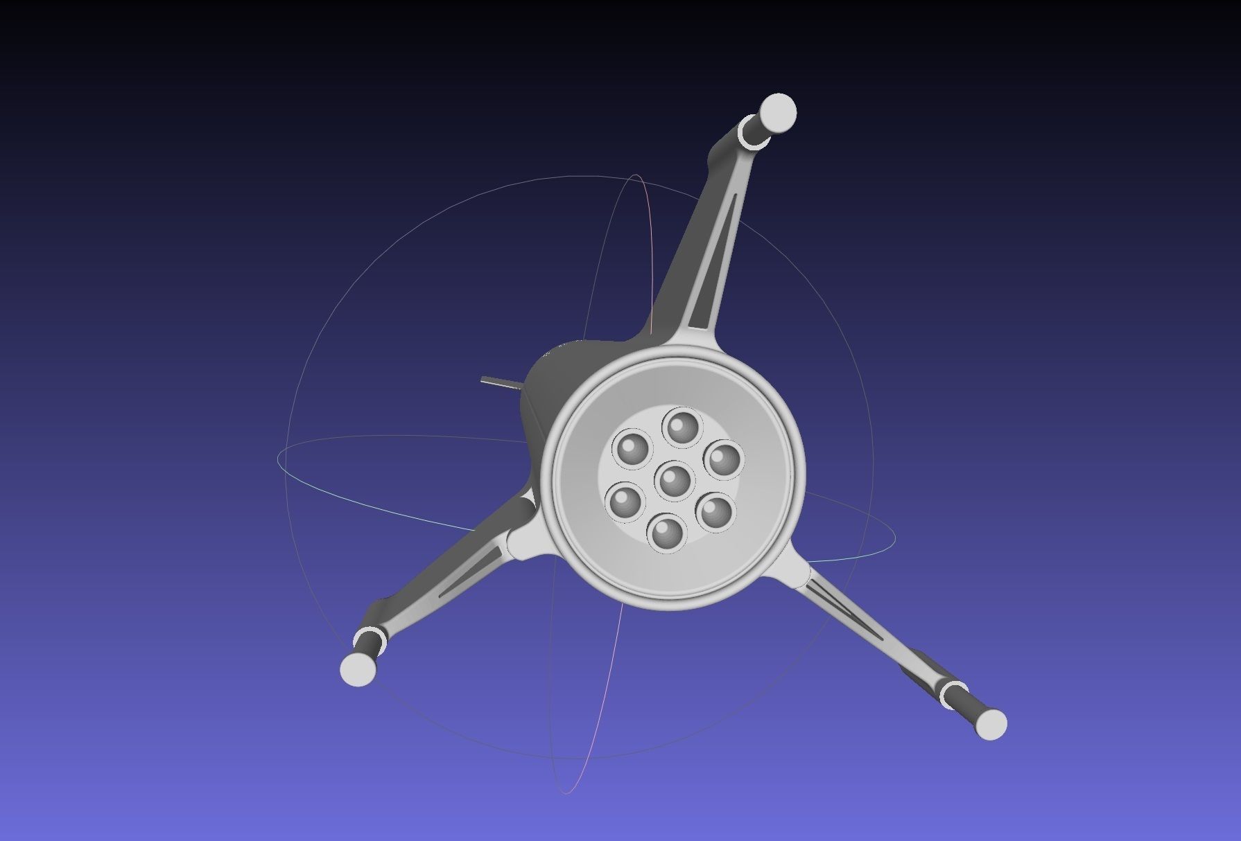 Starship BFR 2018 - Space-X Mars Rocket Latest Version Model 3D print model_20