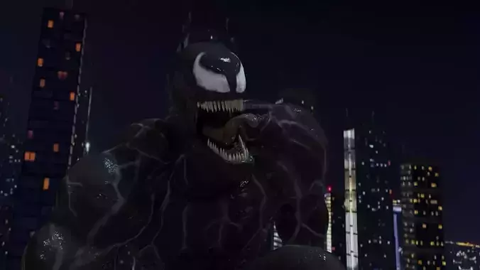 Venom 2018 Inspired Model 3D model