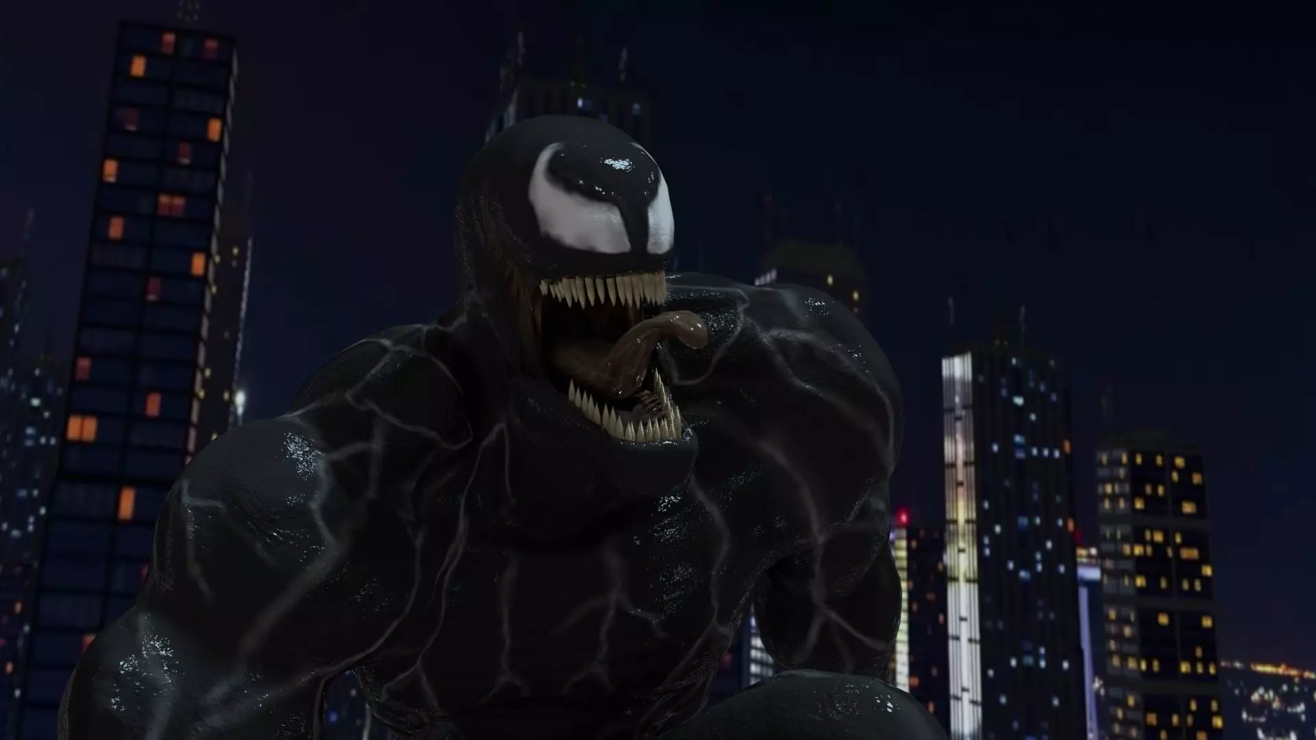 Venom 2018 Inspired Model 3D model
