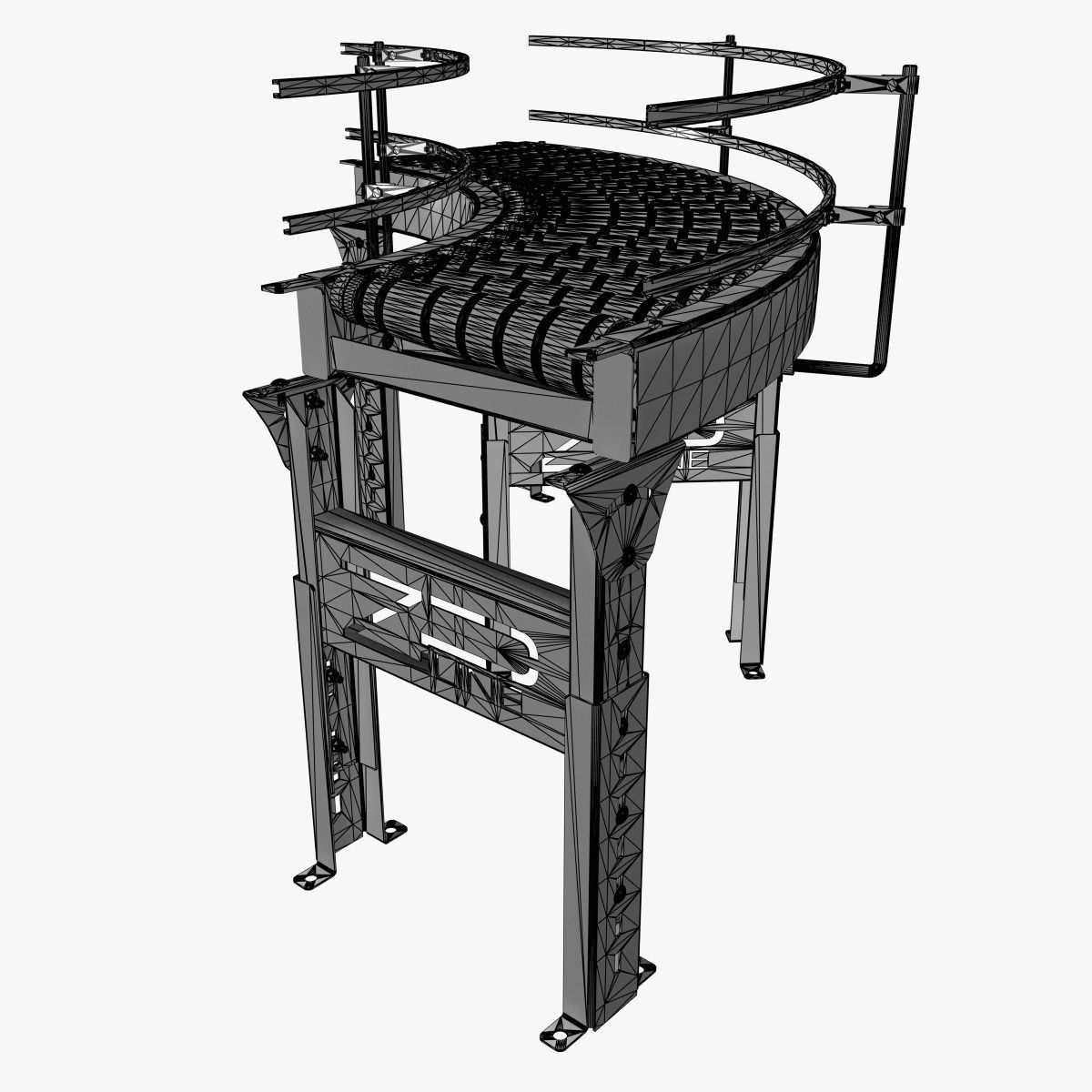 Conveyor - Zipline RLCDC 3D model_10