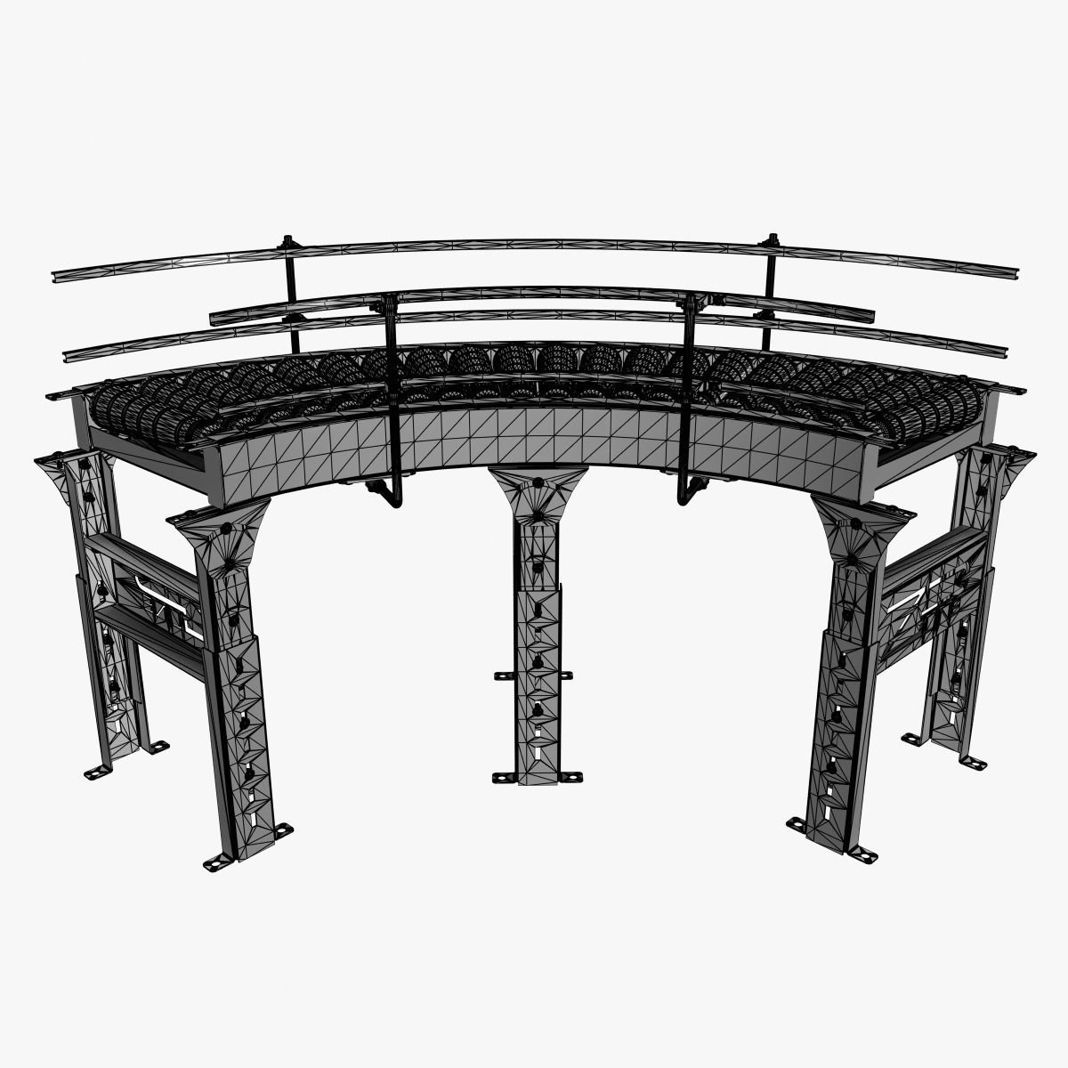 Conveyor - Zipline RLCDC 3D model_6