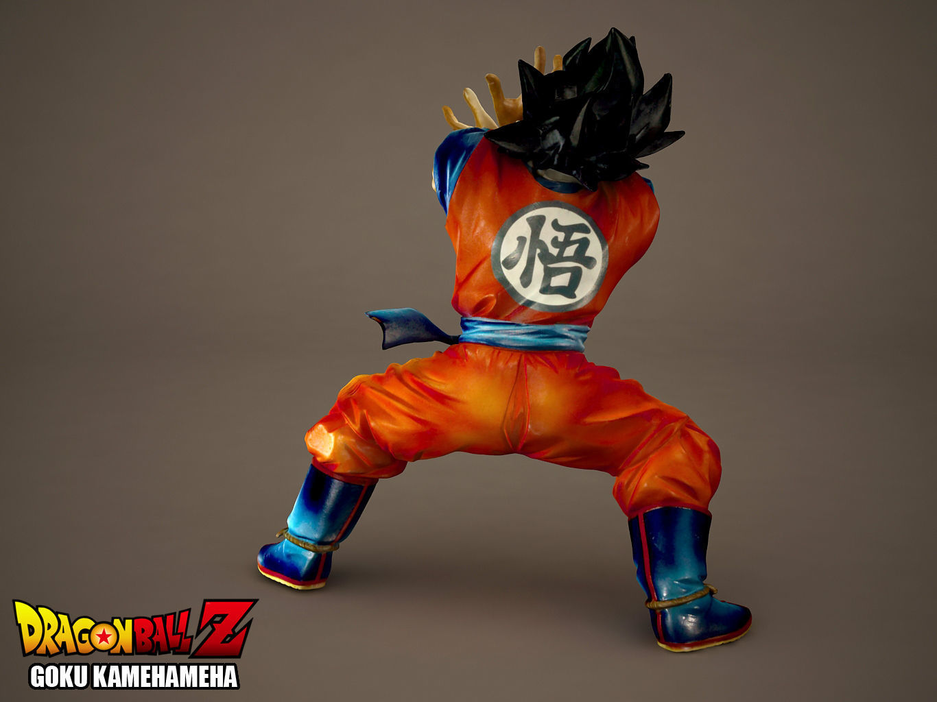 Goku Kamehameha 3D model_5