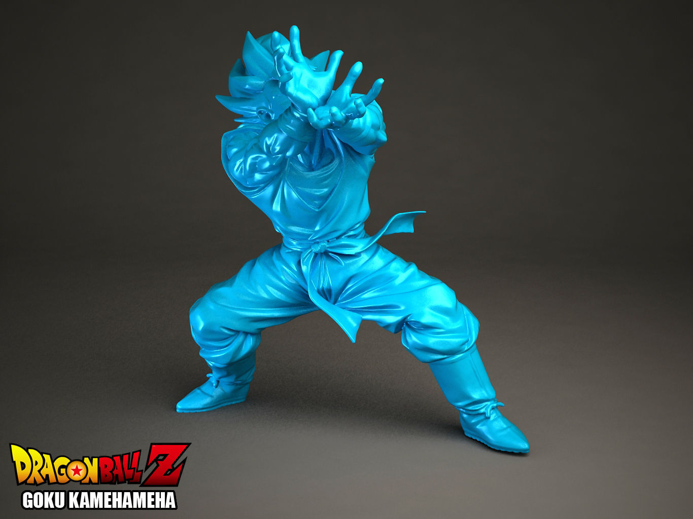 Goku Kamehameha 3D model_18