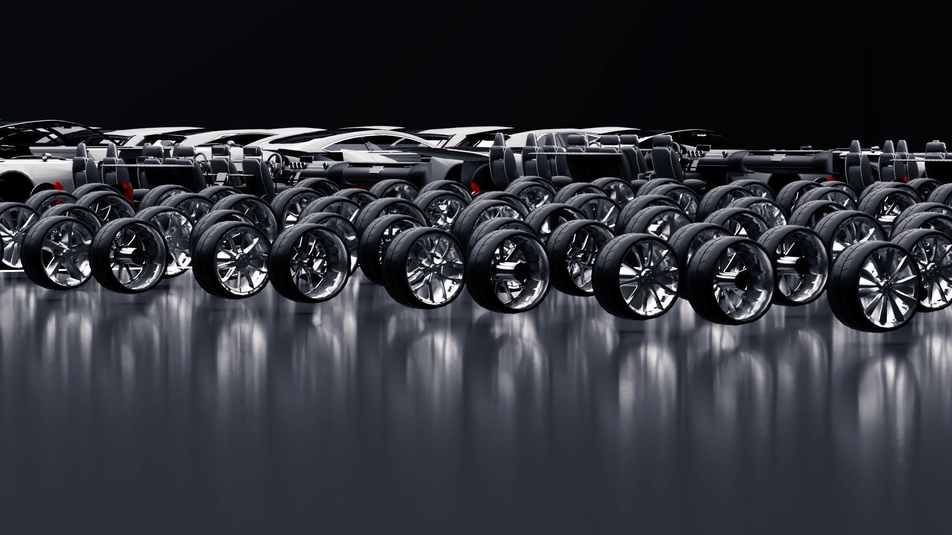 Modular Car Creation Tool Low-poly 3D model_16