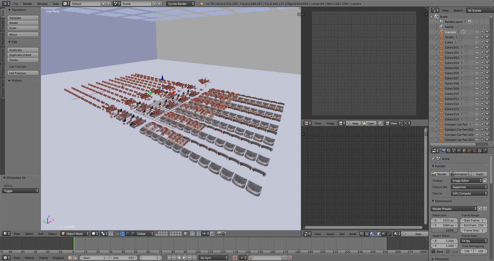 Modular Car Creation Tool Low-poly 3D model_17