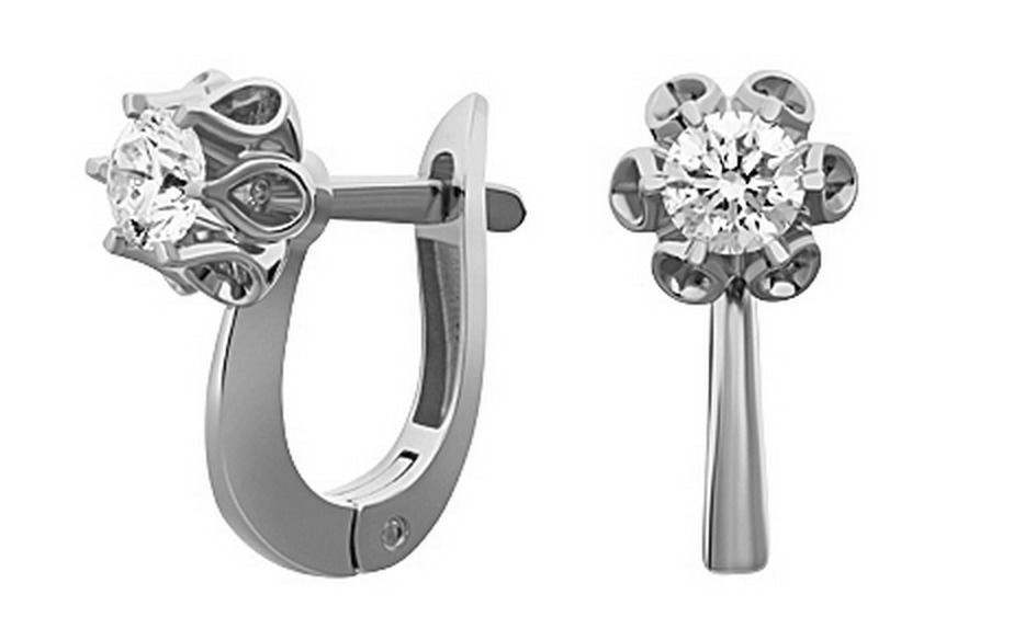 101215 Pack of 13 classic earrings 3D print model_5