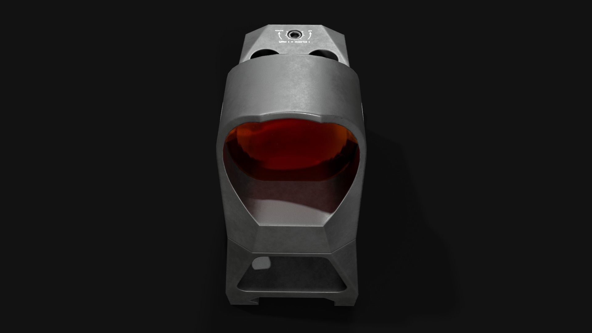 Sig Sauer Romeo3 Miniture Reflex Sight Low-poly 3D model_19