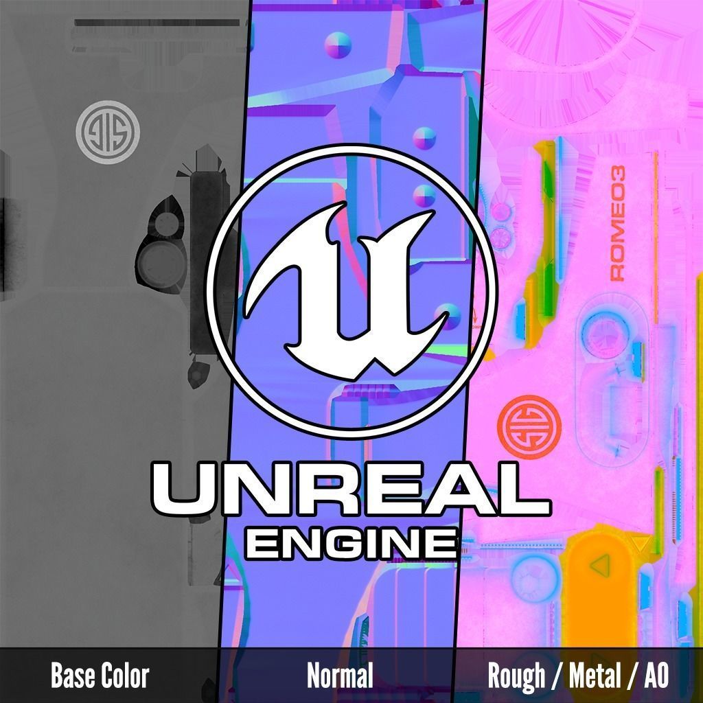 Sig Sauer Romeo3 Miniture Reflex Sight Low-poly 3D model_26