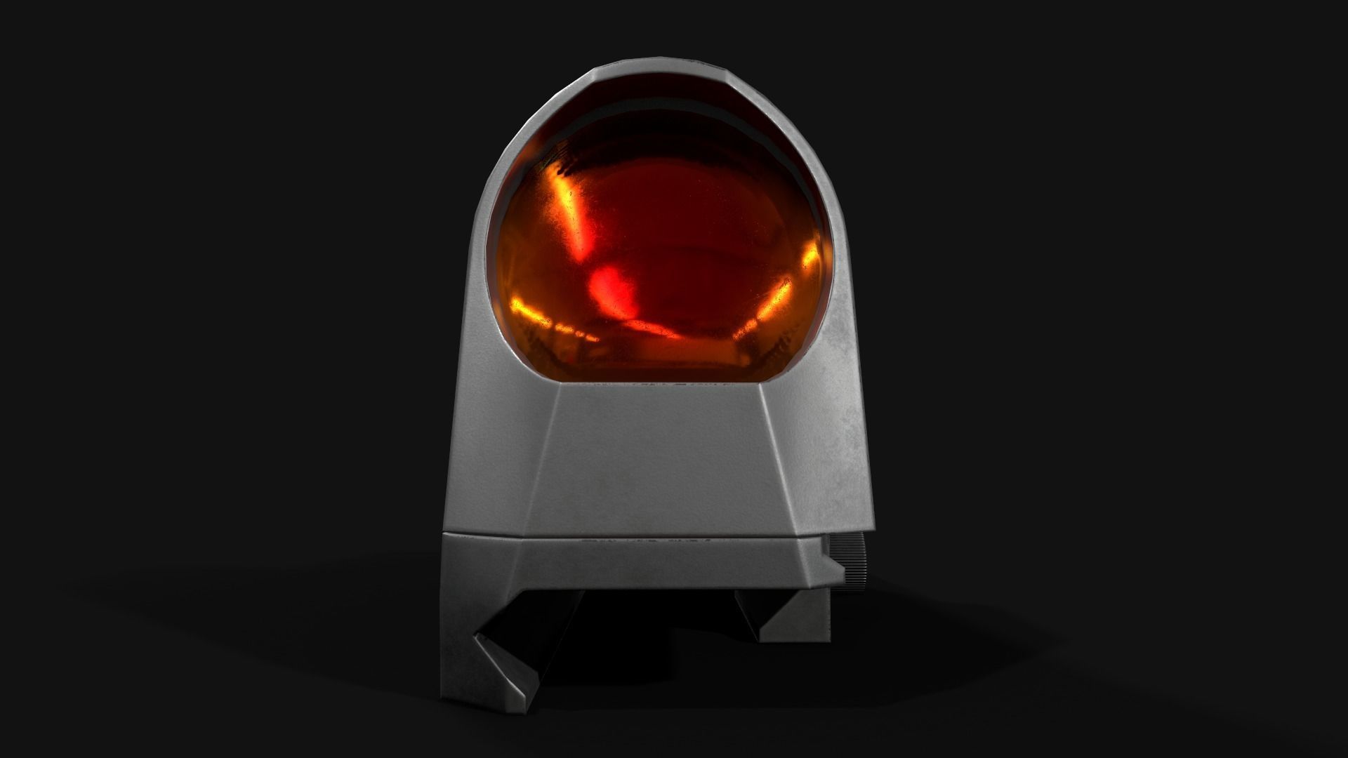 Sig Sauer Romeo3 Miniture Reflex Sight Low-poly 3D model_10