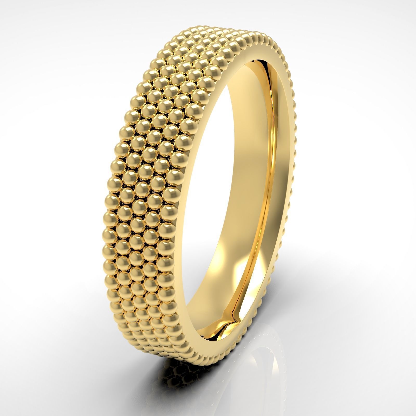 minimalism ring 3D print model_3