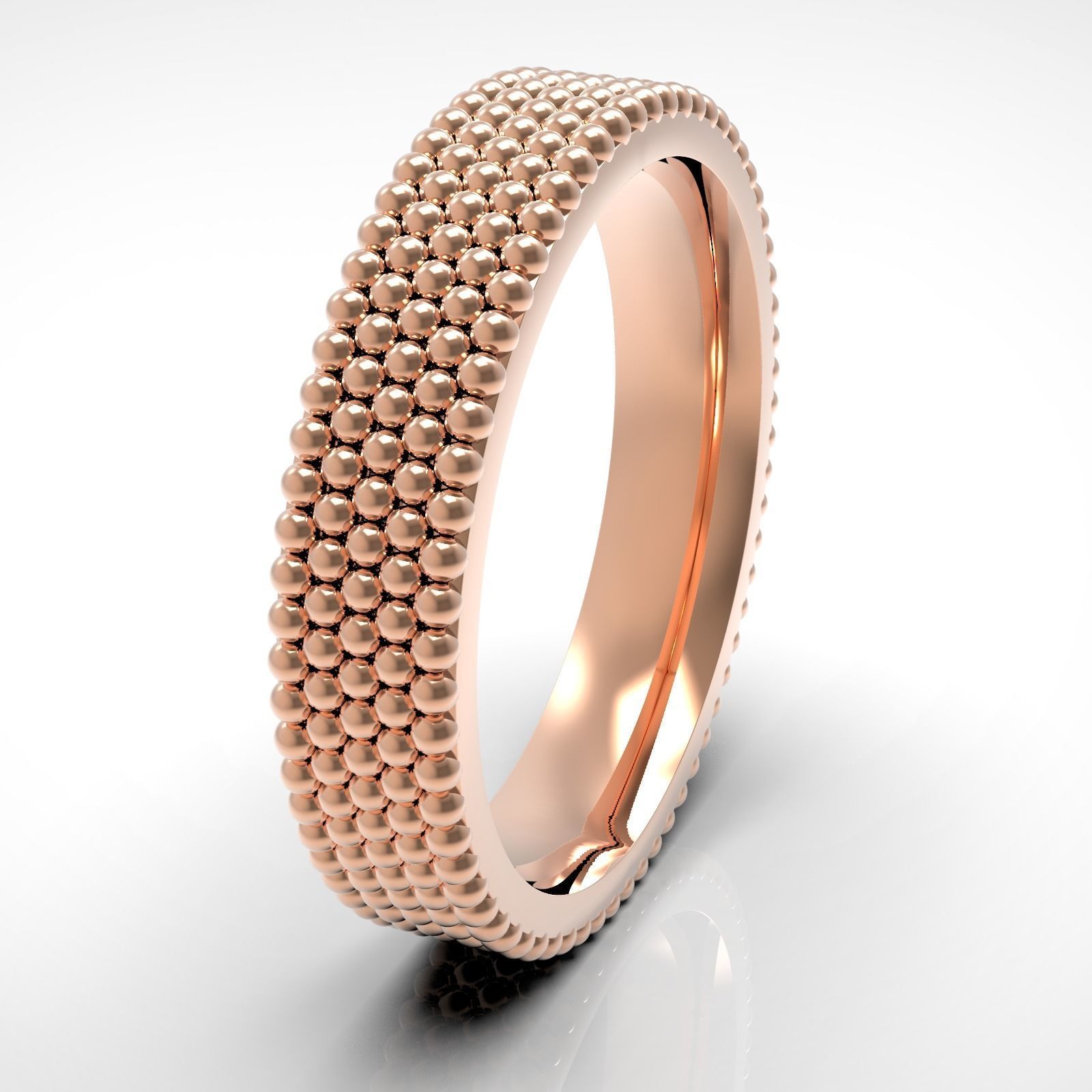 minimalism ring 3D print model_4