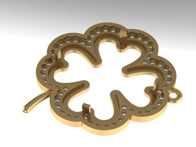 name to be written frame necklace 3D print model_1