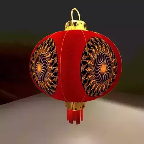Chinese red lantern