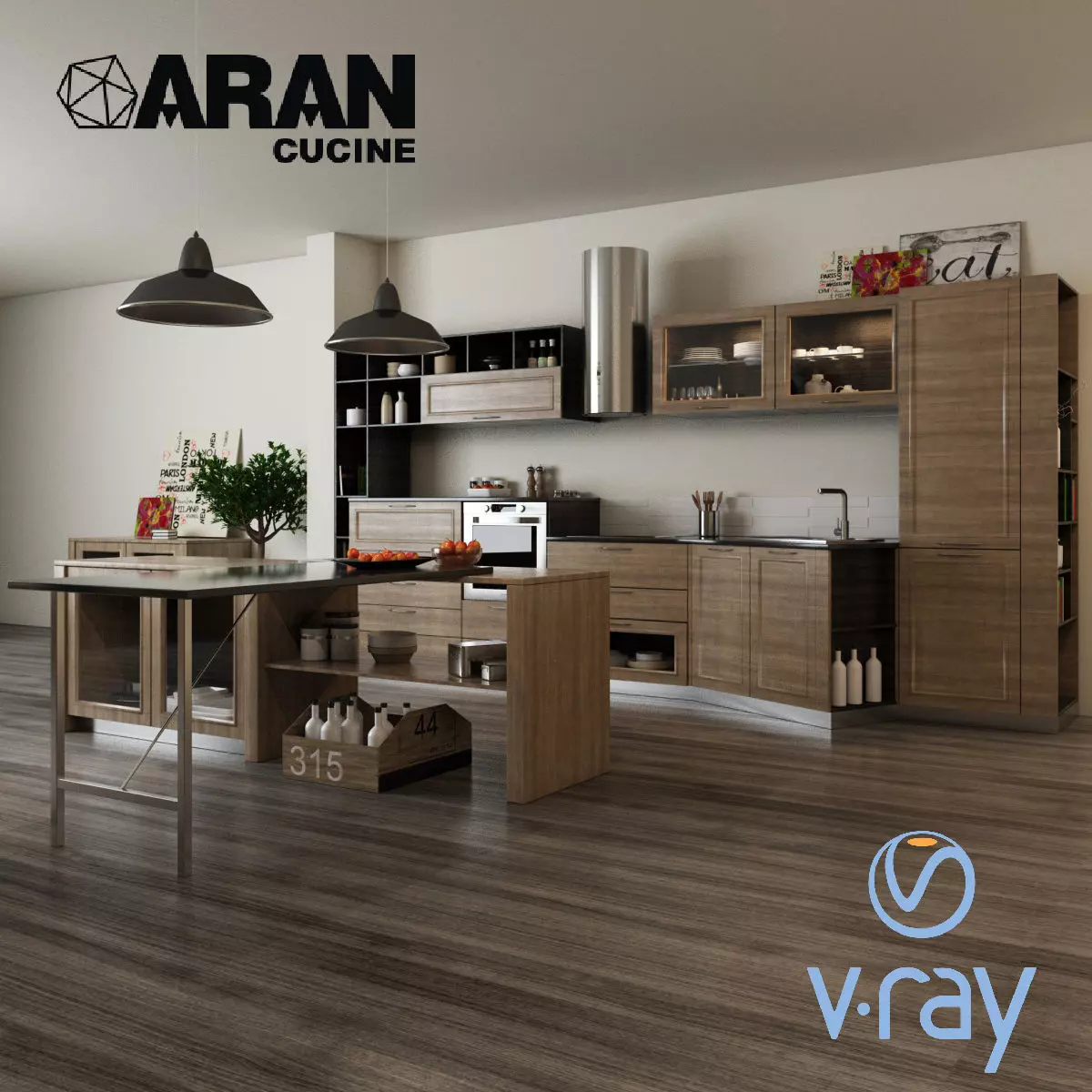 ARAN cucine Magistra 3D model
