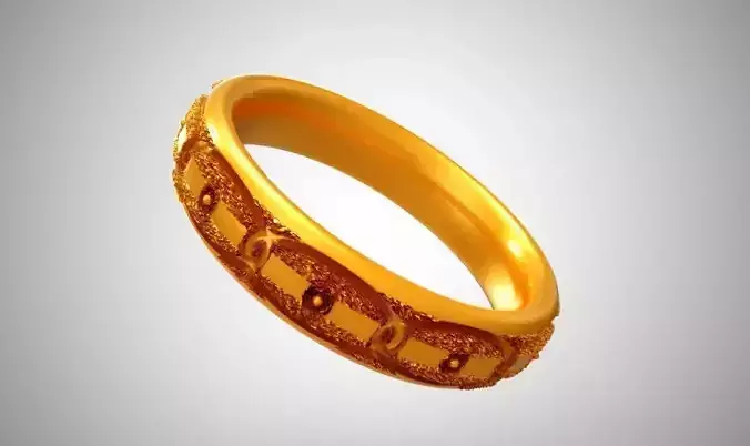  Ragged Ring 3D print model