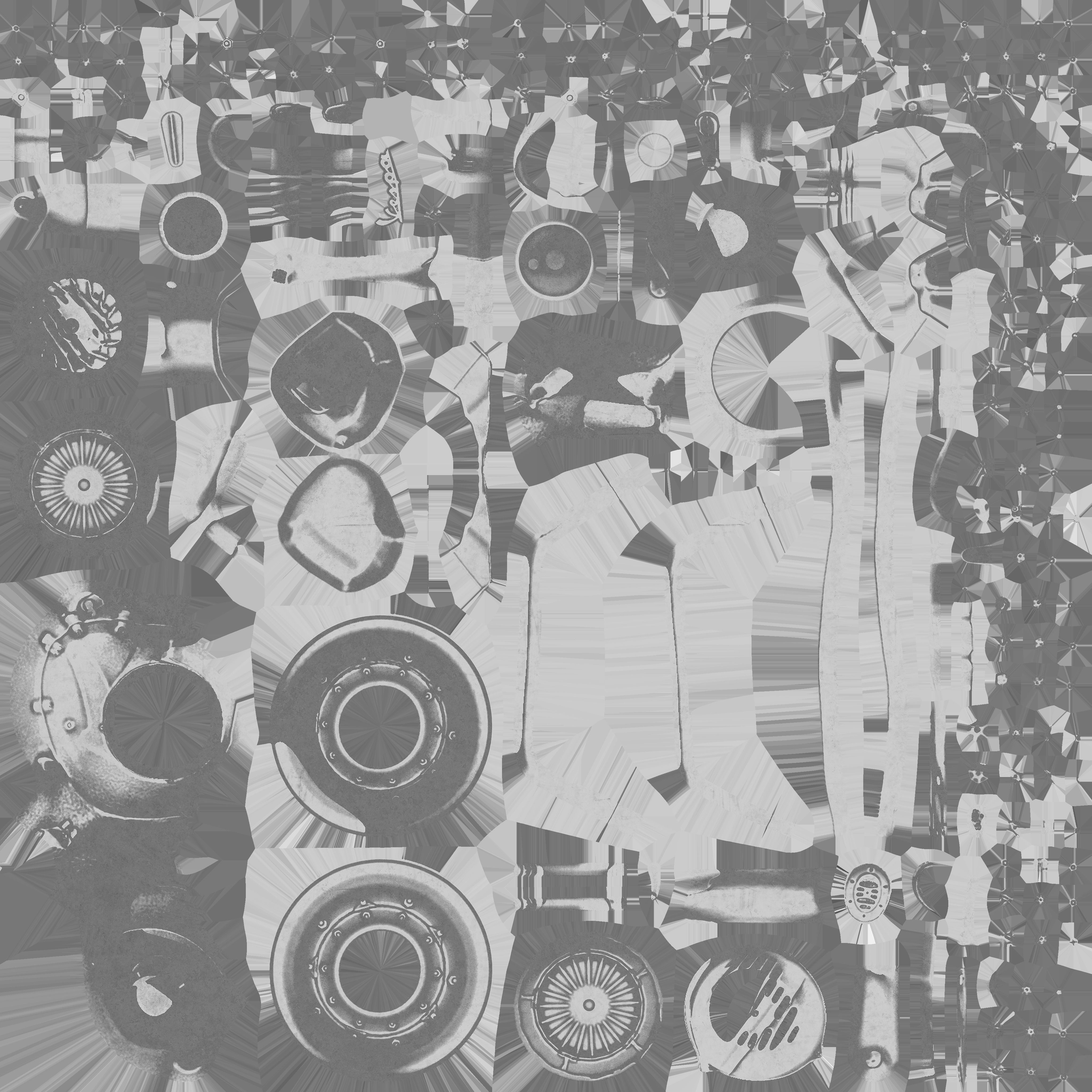 Low Poly Vespa 50s Piaggio Scooter green Low-poly 3D model_32