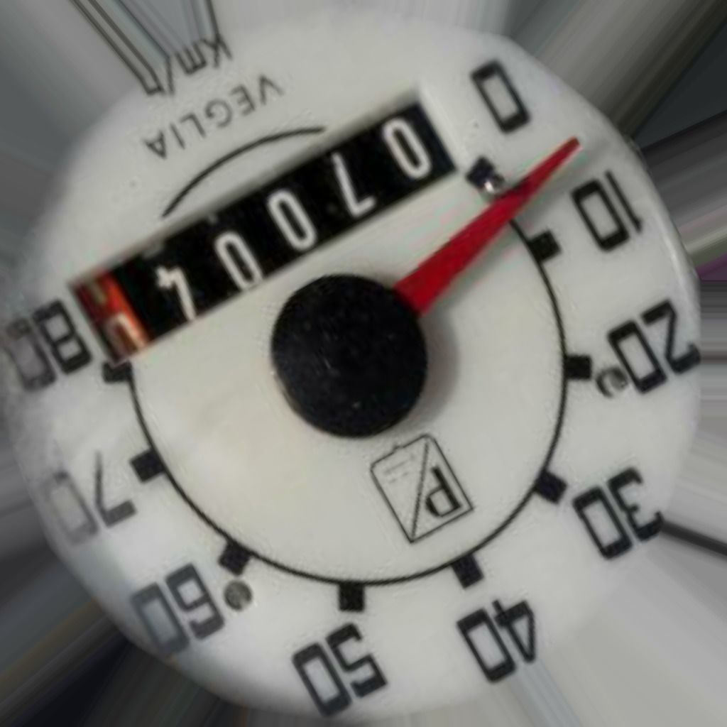 Low Poly Vespa 50s Piaggio Scooter green Low-poly 3D model_37