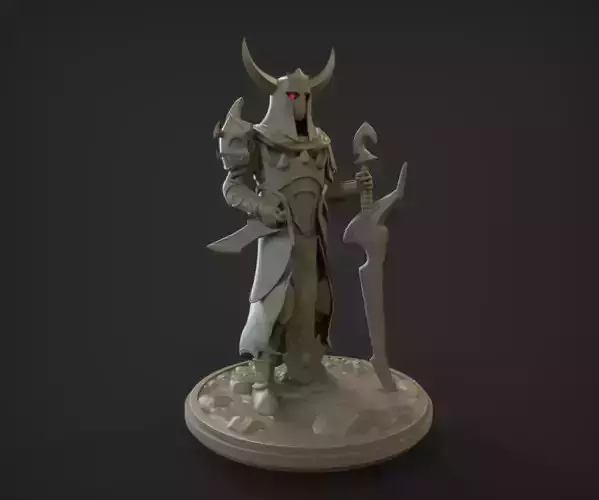 medieval fantasy knight Print collectible 