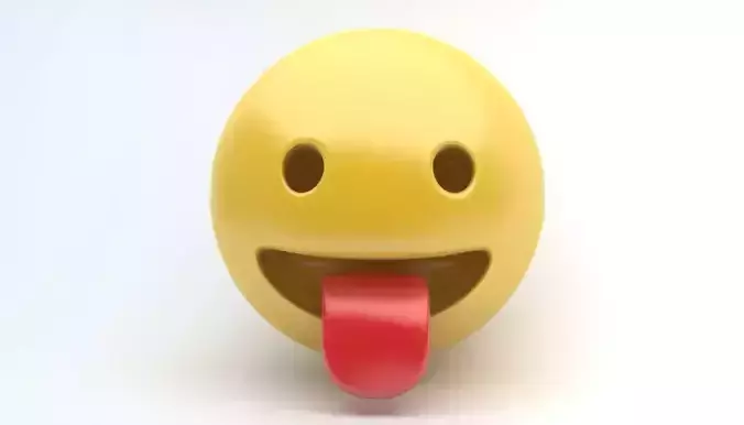 EMOJI STUCK OUT TONGUE
