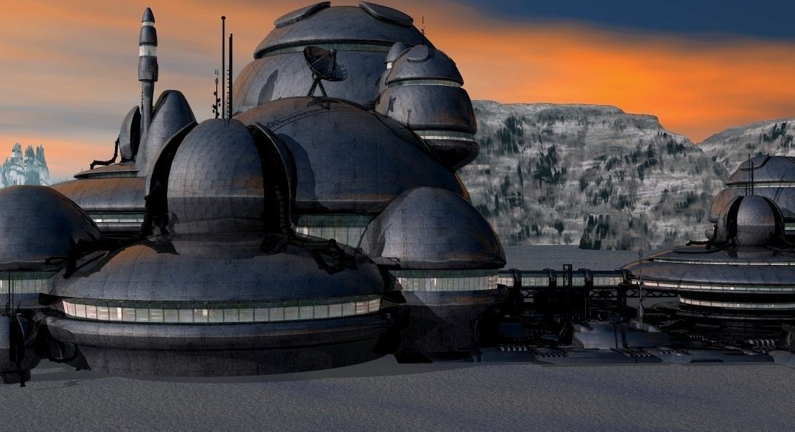 Alpha Station 3D model_4