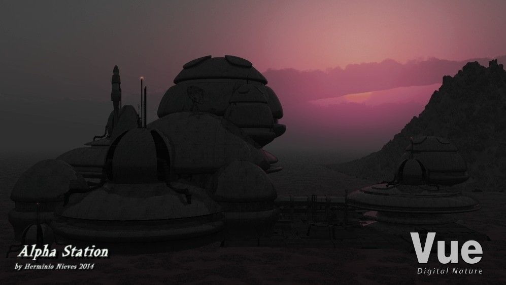 Alpha Station 3D model_3