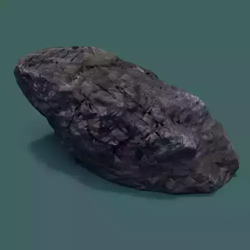 Rock 1 Low Poly - LOD Low-poly 3D model