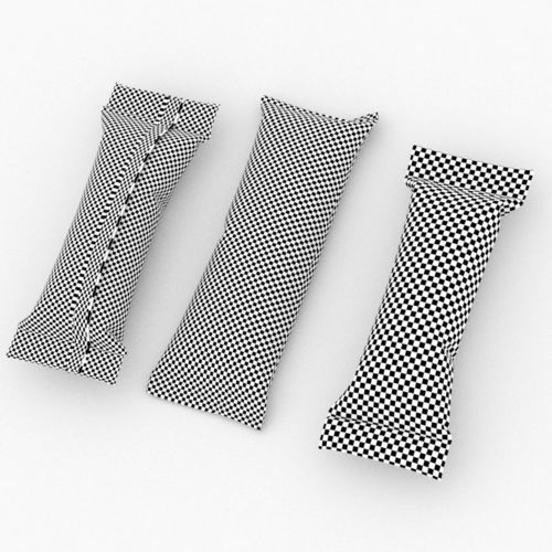 Collection Candy wrappers v3 3D model 3