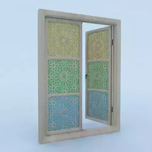 Traditional Moroccan Window