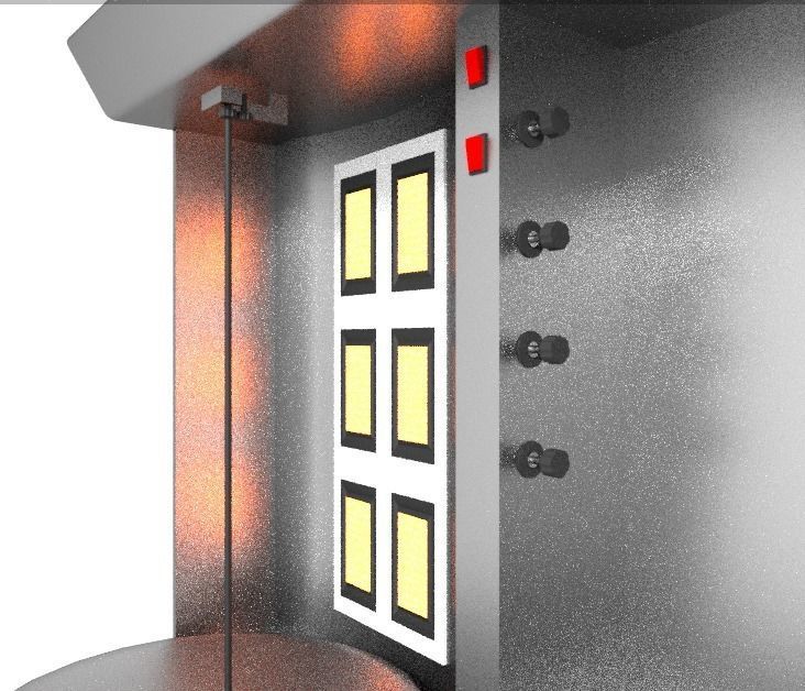 shawarma grill 3D model_2