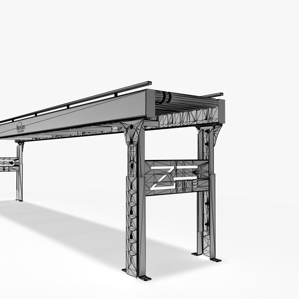 Converyor - Zipline RLVDC 3D model_6