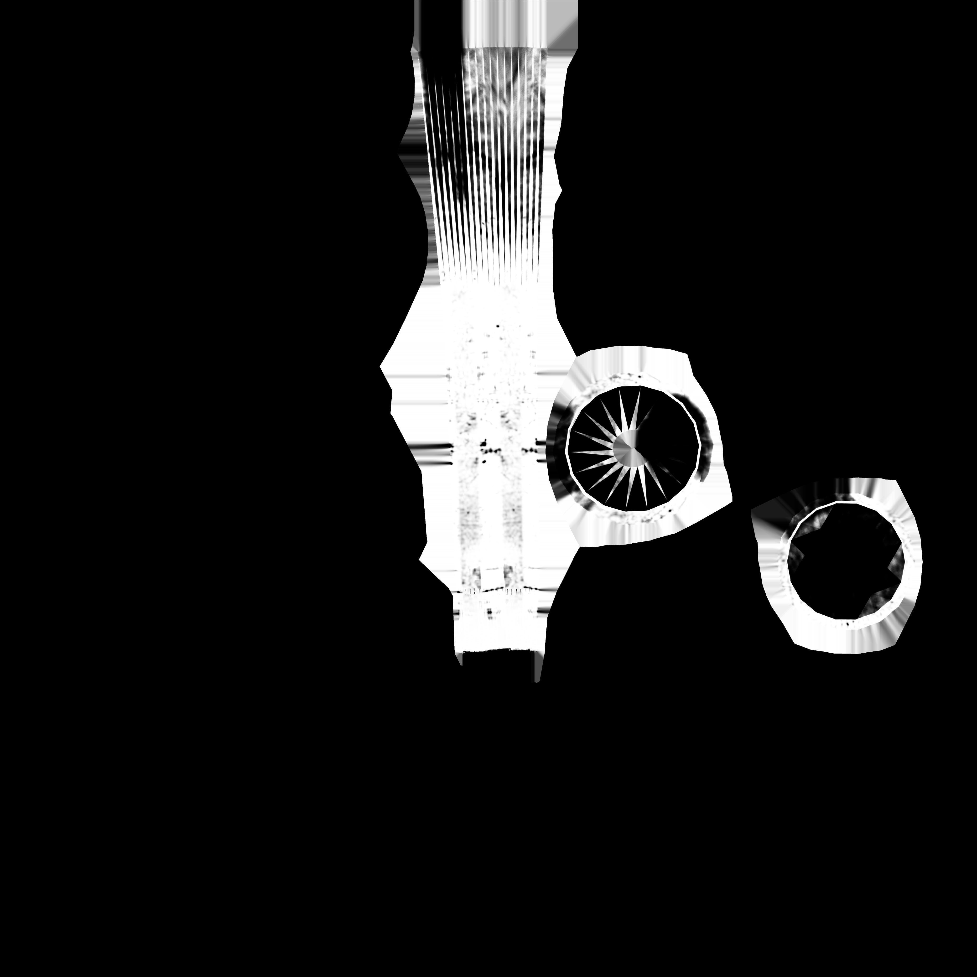 Voodoo doll Low-poly 3D model_4