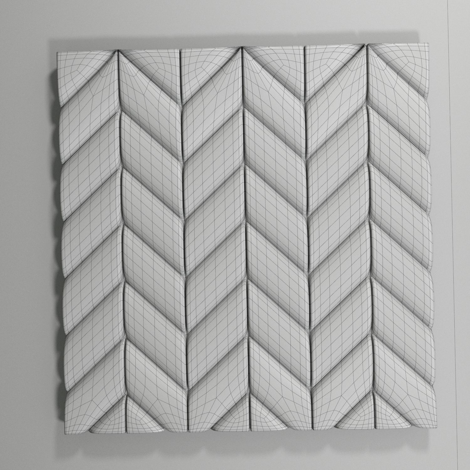 Soft 3d panel 3D model_6